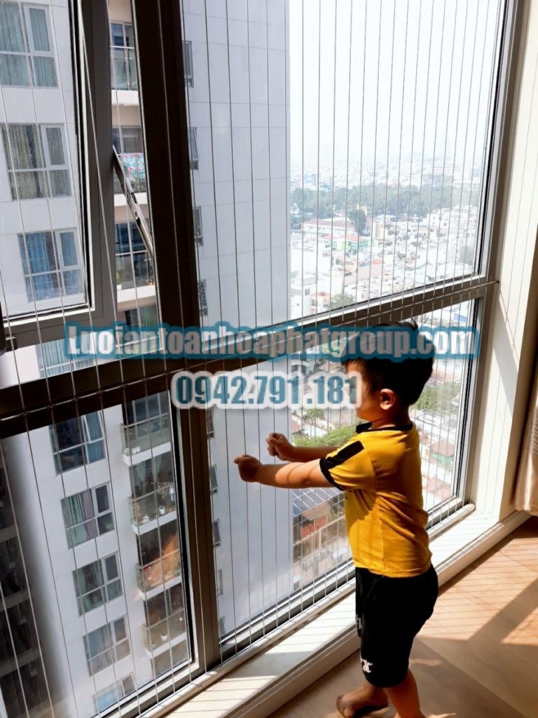 Lưới an toàn cho cửa sổ chung cư